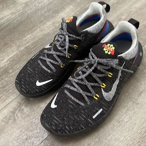 Nike free run size 11.5 black running shoes
